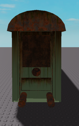 Abandoned Train Model preview 4