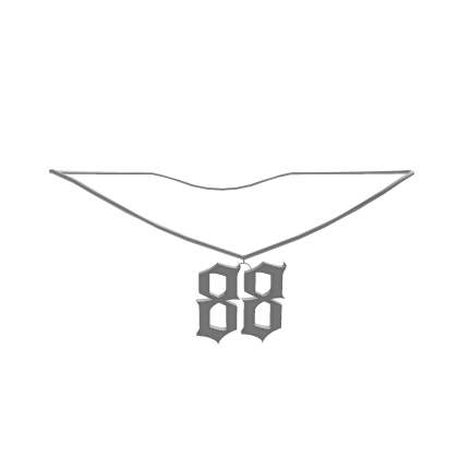 1.0 silver necklace 8  Roblox item