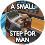 a small step for man