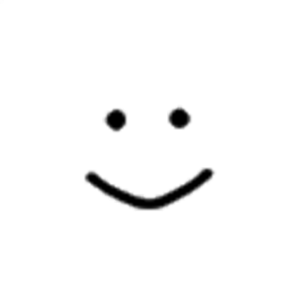 2005 - 2006 ROBLOX Default Face *transparent* Roblox decal