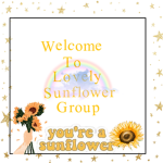 ~ Lovely Sunflower group ~