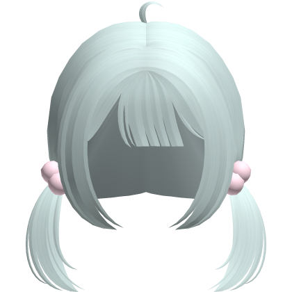 teal cutecore mini twin tail pigtails
