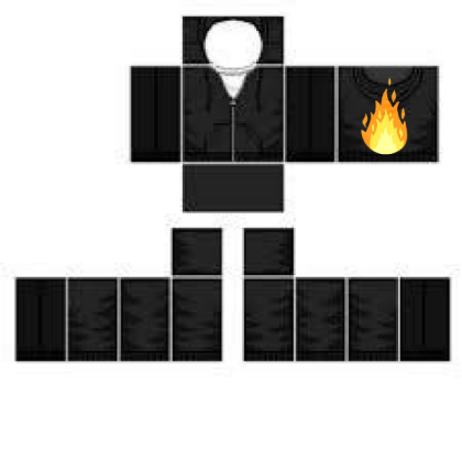Fire Hoodie MegaFireBoyPro Roblox decal