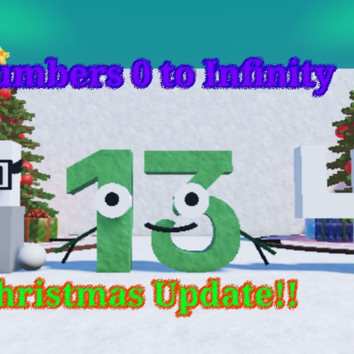 (Christmas Update!!) Numbers 0 to Infinity build official Roblox game thumbnail
