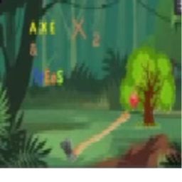 Axe And Trees X2