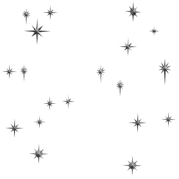 Celestial stars - Silver