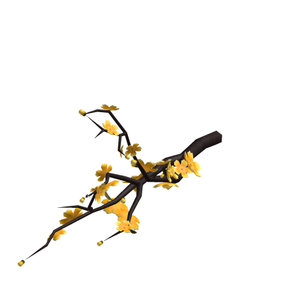 Giant Apricot Blossom Branch [LeftHand] thumbnail