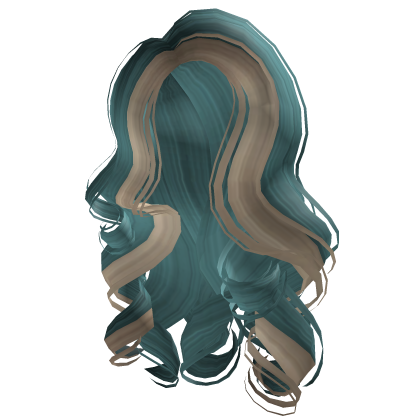 Long Lush Curls in Blue Blonde Roblox item
