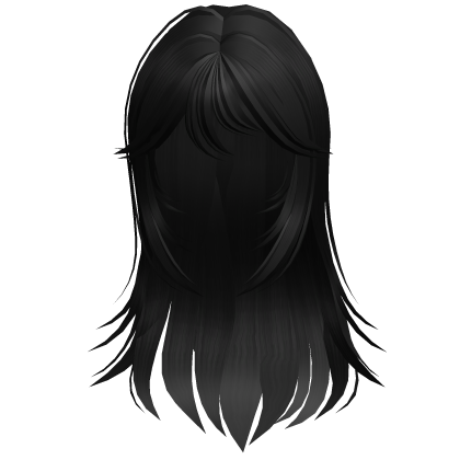Wispy Horror Protagonist Hair Black