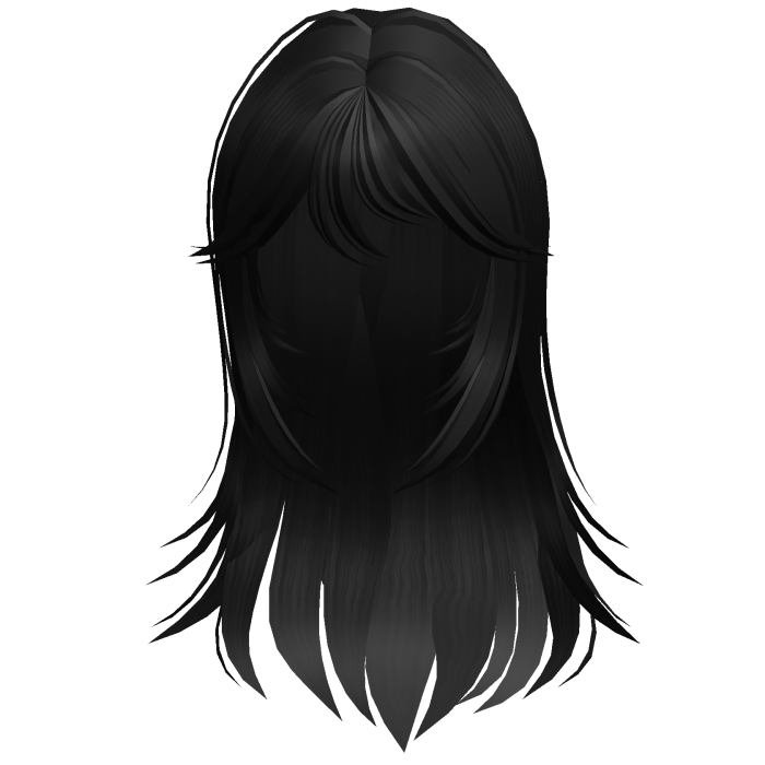 Wispy Horror Protagonist Hair Black