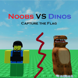 Noobs VS Dinos Capture the Flag
