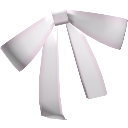 ♡ : cute ruffled laced bow in pink Roblox item