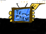 The tv FRIENDS