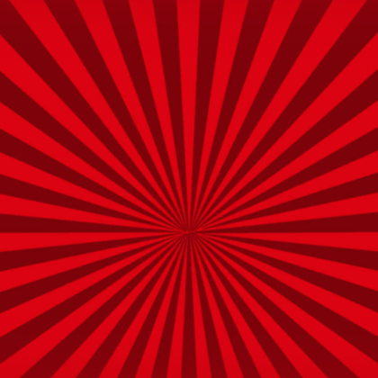 Red Comic Sun Rays/Sunburst Lines Background