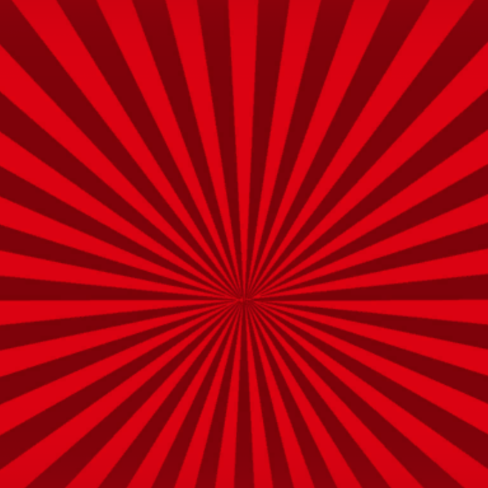 Red Comic Sun Rays/Sunburst Lines Background