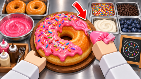 2 Player Donut Tycoon 🍩