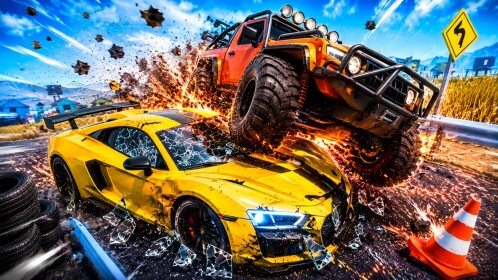 Smash it [Destroy everything]💥🚗
