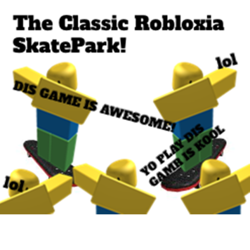The Classic Robloxia SkatePark! (Works!!!)