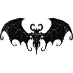 Dark Gothic Wings of Temptress