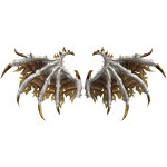 Royal Ivory Wraithveil Wings