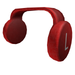 Red Polished Clockwork Headphones
