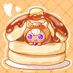 We love pancake cookie