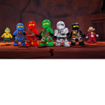 Ninjago team and friends