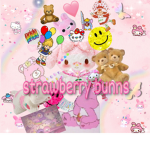 Strawberry bunns