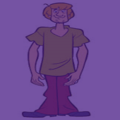 Purple Shaggy Roblox decal