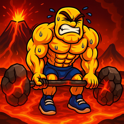 [🌋 VOLCANO] Deadlift  Battles Simulator official Roblox game thumbnail