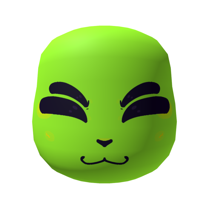 Lime Slugcat Face