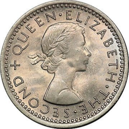 New Zealand Threepence - Elizabeth II