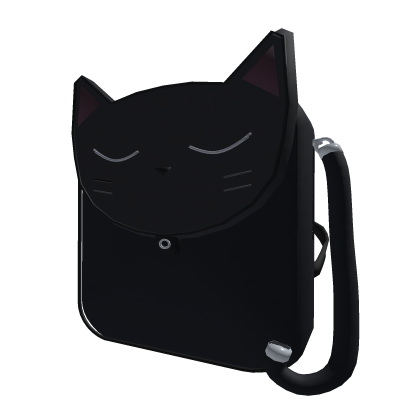 Black Midnight Cat Backpack - 3.0 Roblox item