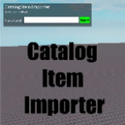 Catalog Item Importer