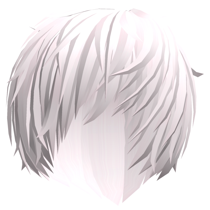 messy light pink cute vampire emo anime boy hair