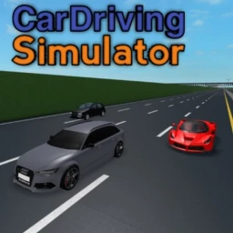 Car driving extended map icon