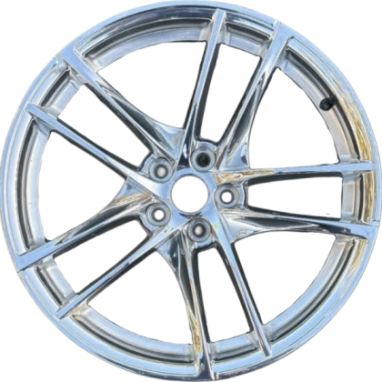 Polished Supra MK5 rims