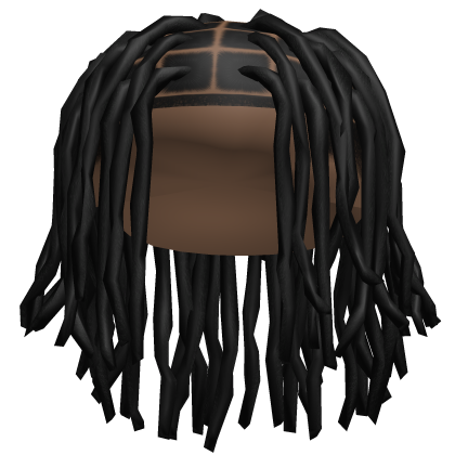𝑒 Sah Mid Long black Locs Test Roblox item