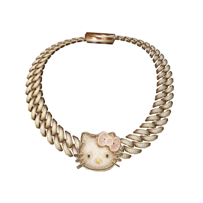HK Iced Out Cuban (GOLD)