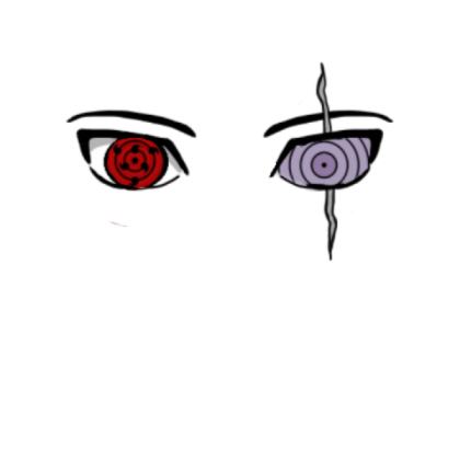 Red Rinnegan (Shindo life) Roblox decal
