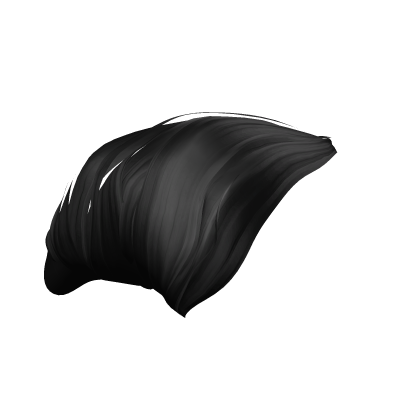 Black Y2k Pouf Hair Bump