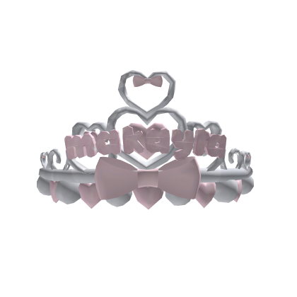 ‿ ♡ cute makayla tiara with bows  Roblox item