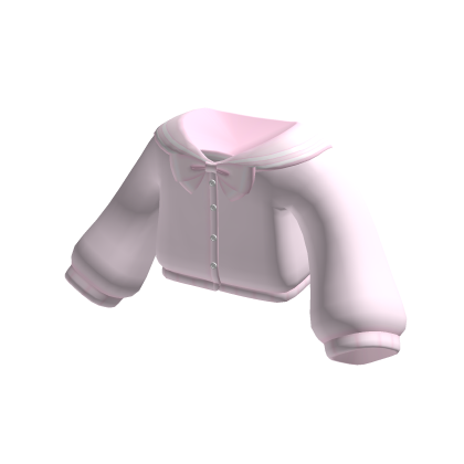♡ : cutecore pink school uniform sweater thumbnail