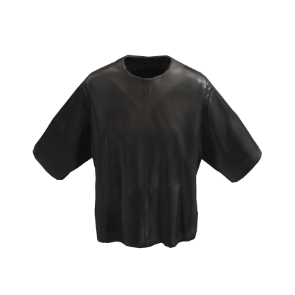PARADISE LOST OVERSIZED PANELLED LEATHER TOP thumbnail