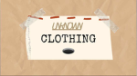 Unknown Reina "CLOTHING"