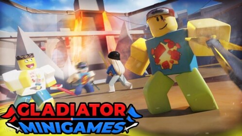 Gladiator Minigames - Sword Fighting! ⚔️