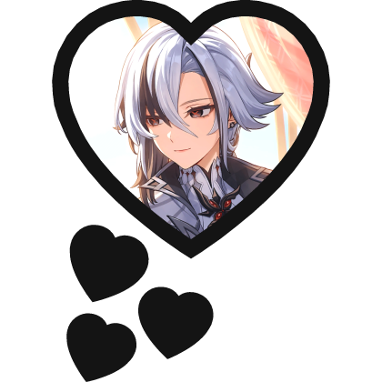 Arlecchino Thinking Hearts Genshin Impact