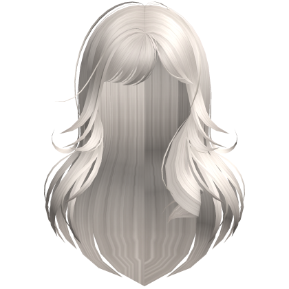 Cute Long Swirly Windy Messy Hair Light Blonde Roblox item