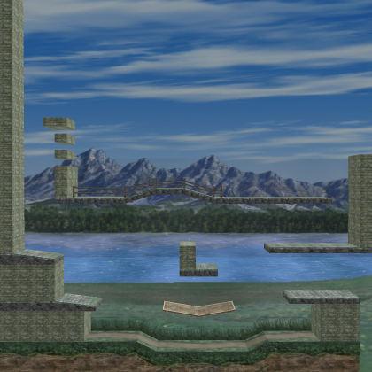 Super Smash Bros. Brawl: Target Smash Stage 1