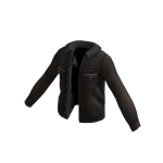 Brown Denim Chrome Jacket